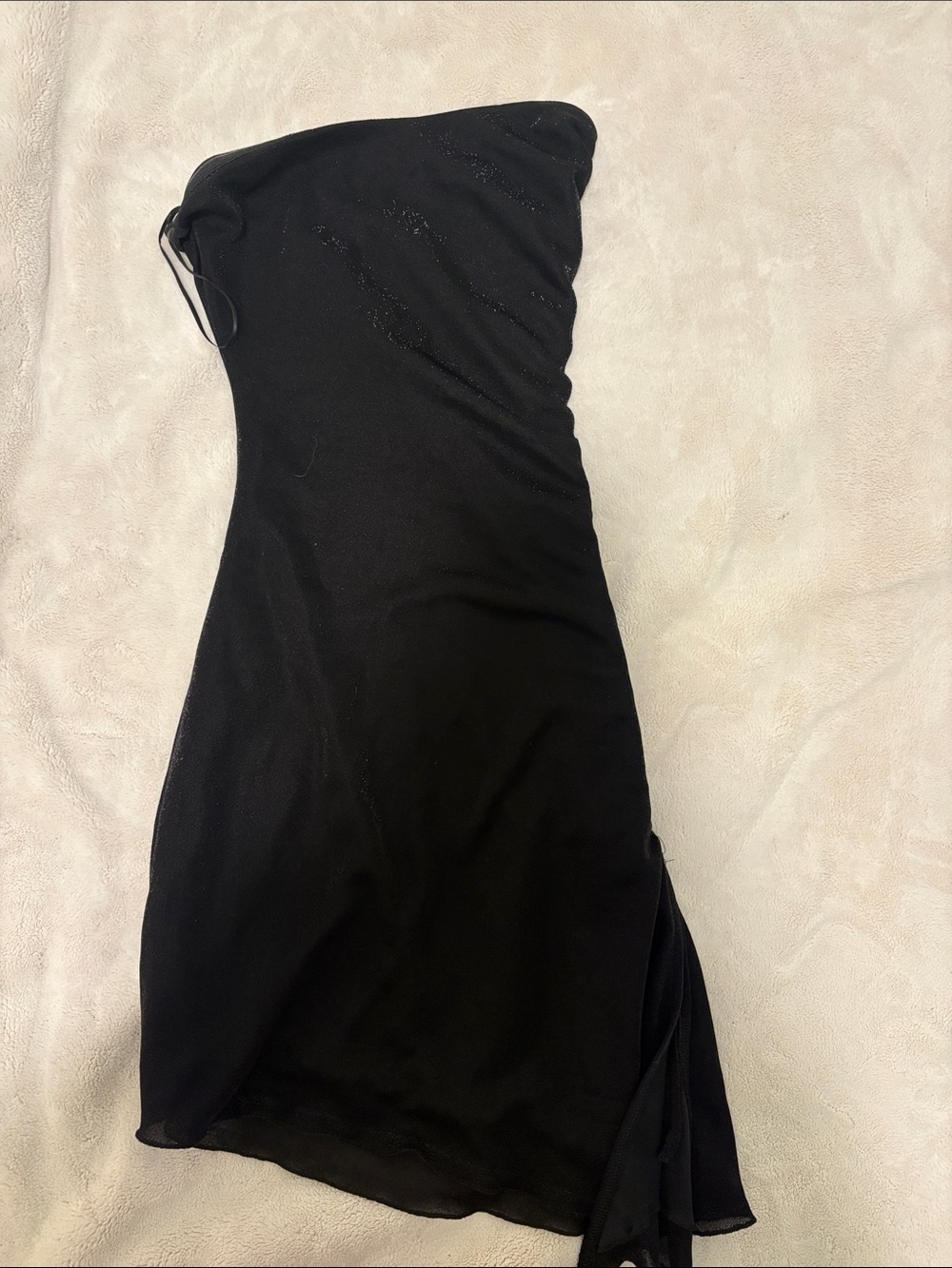 Princess Polly Black One-Shoulder Cocktail Dress